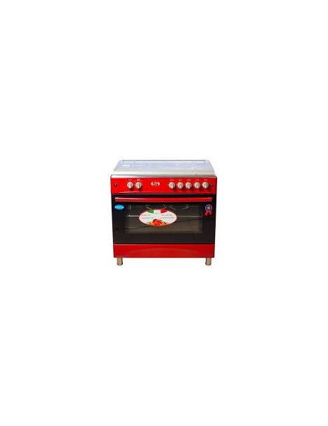 CUISINIÈRE SOMEF 5 FEUX 90X60 RED